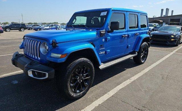 used 2021 Jeep Wrangler Unlimited 4xe car, priced at $34,499