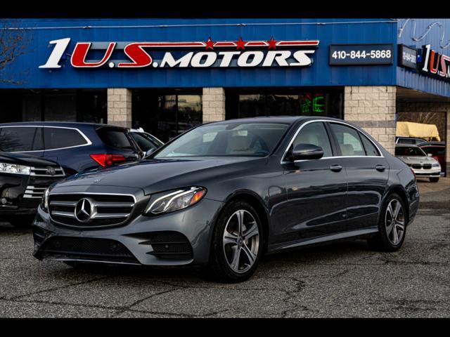 used 2018 Mercedes-Benz E-Class car, priced at $22,900