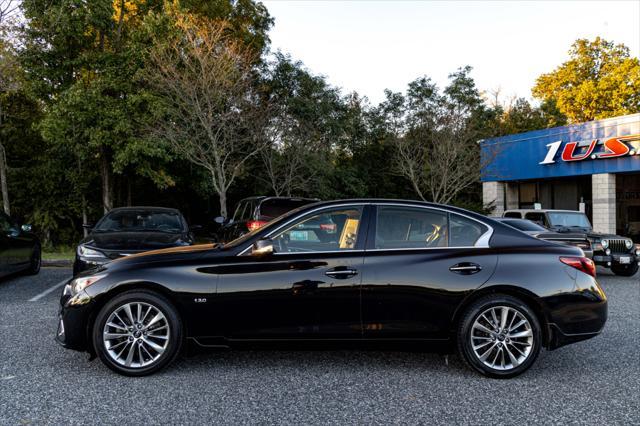 used 2018 INFINITI Q50 car, priced at $23,900