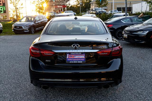 used 2018 INFINITI Q50 car, priced at $23,900