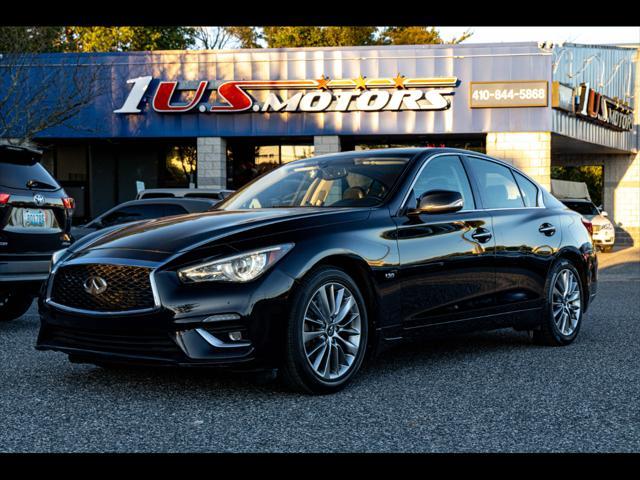 used 2018 INFINITI Q50 car, priced at $22,900