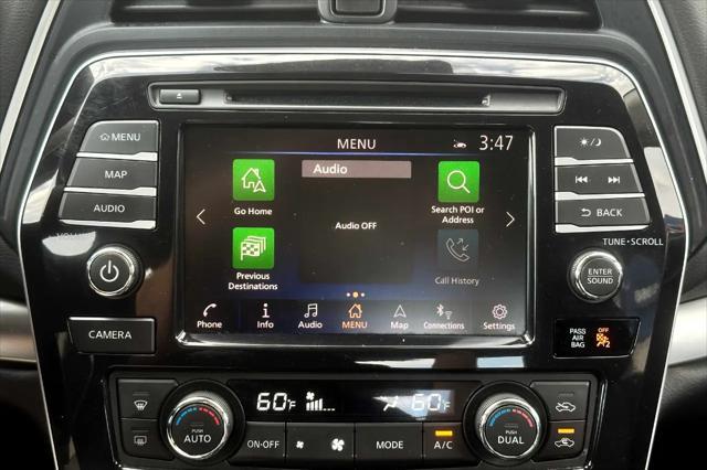 used 2022 Nissan Maxima car, priced at $21,500