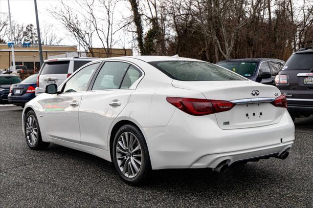 used 2018 INFINITI Q50 car, priced at $11,500