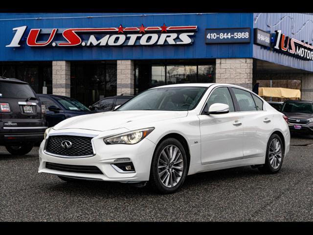 used 2018 INFINITI Q50 car, priced at $11,500