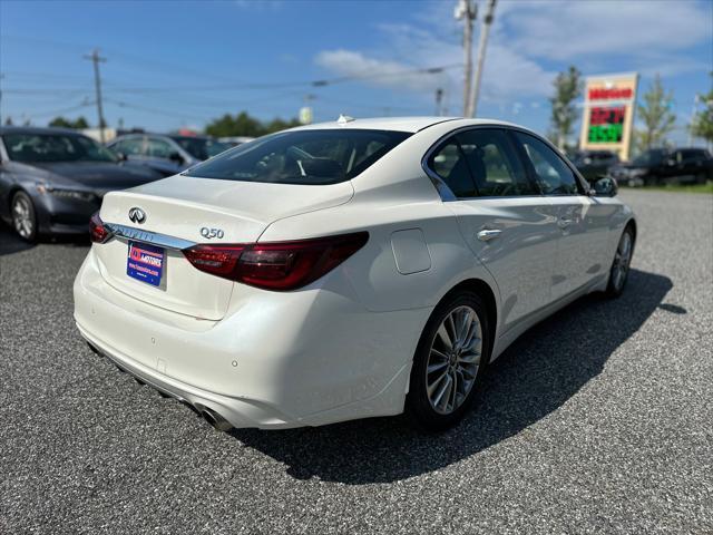 used 2021 INFINITI Q50 car, priced at $23,900