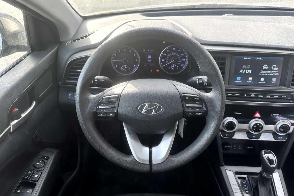 used 2019 Hyundai Elantra car, priced at $11,500