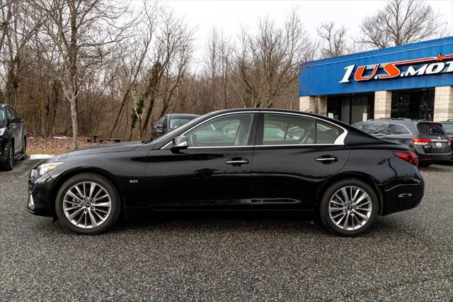 used 2018 INFINITI Q50 car, priced at $23,500