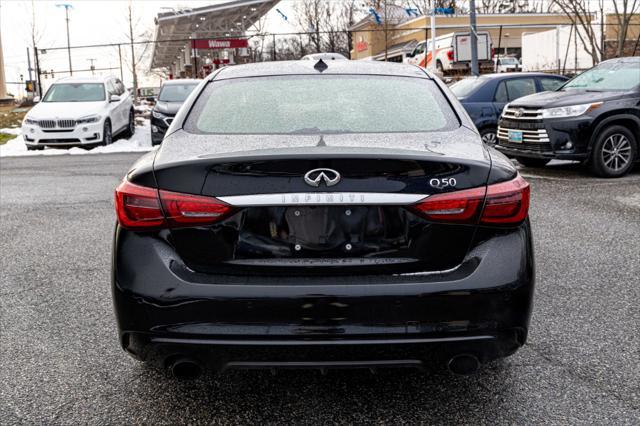 used 2018 INFINITI Q50 car, priced at $23,500