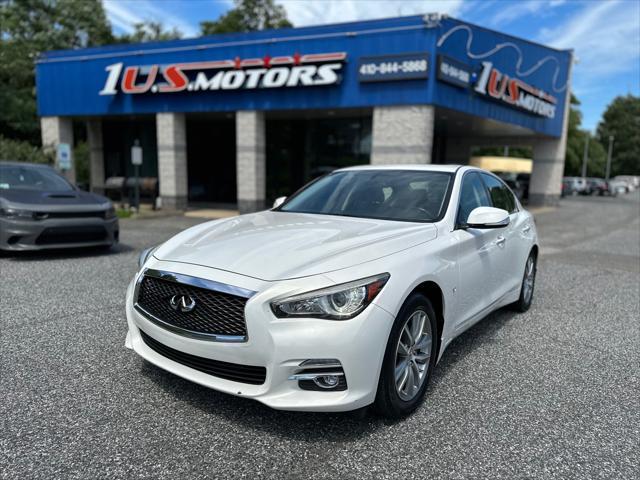 used 2015 INFINITI Q50 car, priced at $16,500