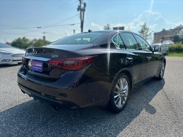 used 2020 INFINITI Q50 car, priced at $21,900