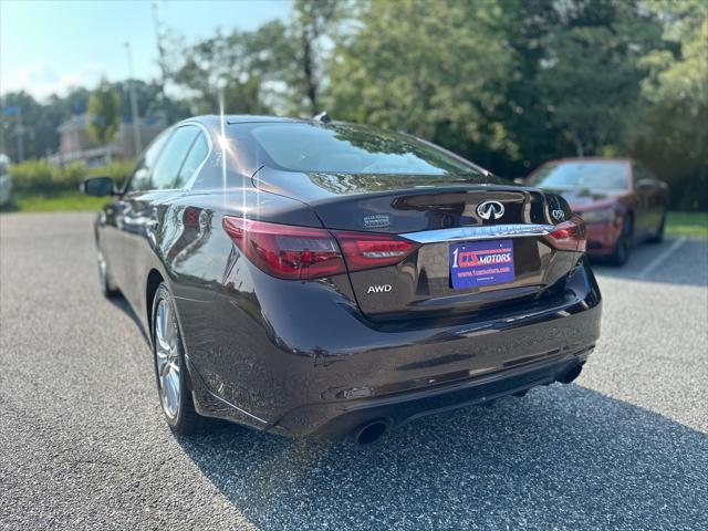 used 2020 INFINITI Q50 car, priced at $21,900