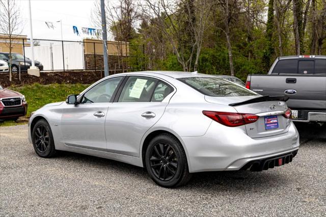 used 2020 INFINITI Q50 car, priced at $21,500