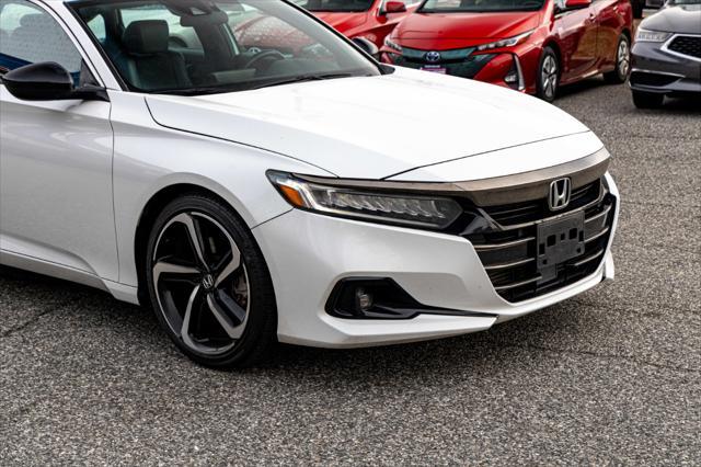 used 2021 Honda Accord car, priced at $23,500