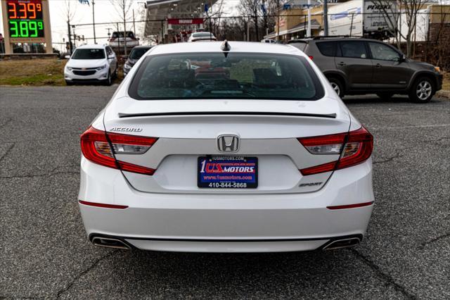 used 2021 Honda Accord car, priced at $23,500