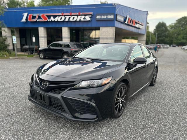 used 2021 Toyota Camry car, priced at $23,500