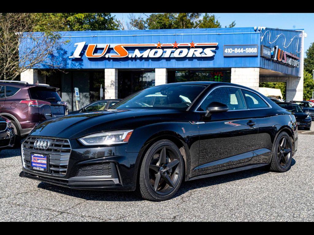 used 2019 Audi A5 car, priced at $18,500