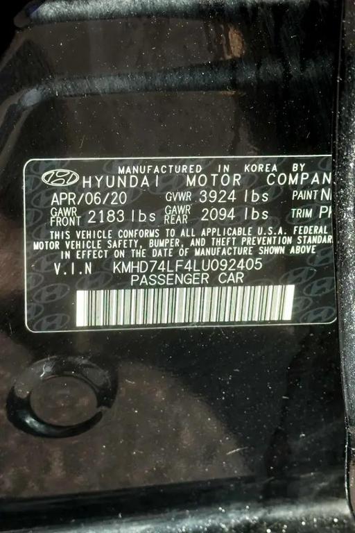 used 2020 Hyundai Elantra car, priced at $12,500