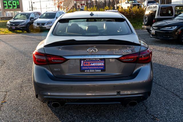 used 2019 INFINITI Q50 car, priced at $30,900