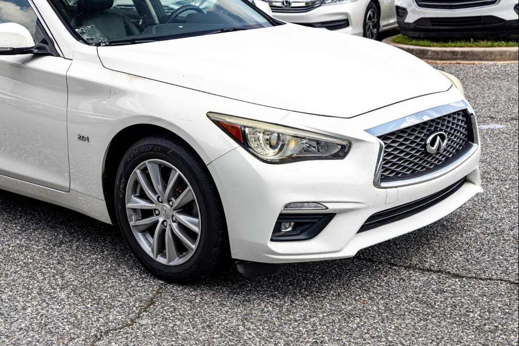 used 2018 INFINITI Q50 car, priced at $16,900