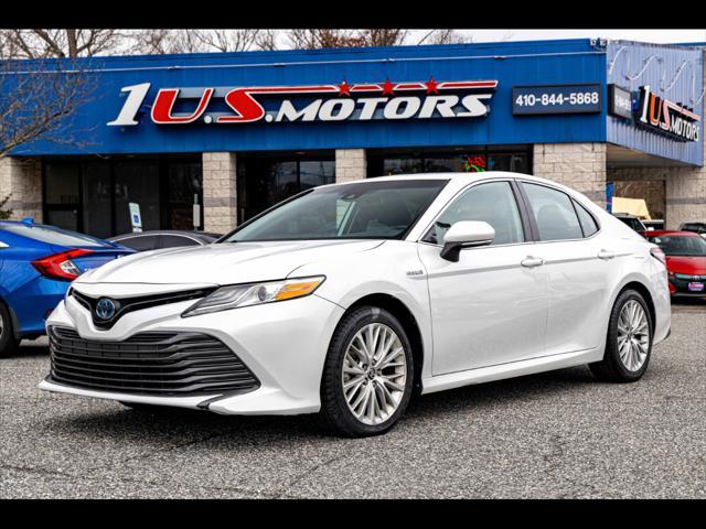 used 2020 Toyota Camry Hybrid car, priced at $23,900