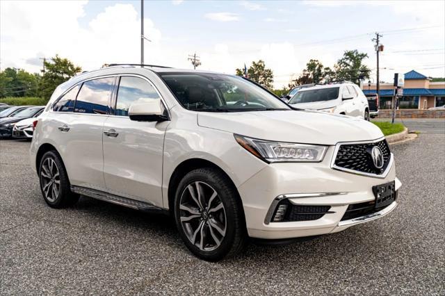 used 2019 Acura MDX car, priced at $21,500