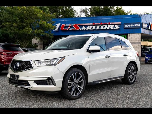used 2019 Acura MDX car, priced at $21,500