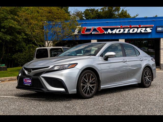 used 2021 Toyota Camry car, priced at $24,200