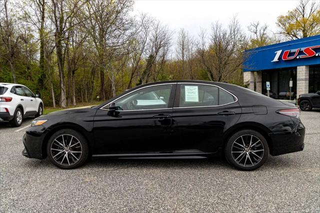 used 2021 Toyota Camry car, priced at $21,500