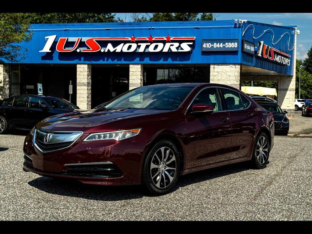 used 2015 Acura TLX car, priced at $13,800