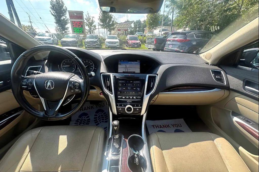 used 2015 Acura TLX car, priced at $13,800