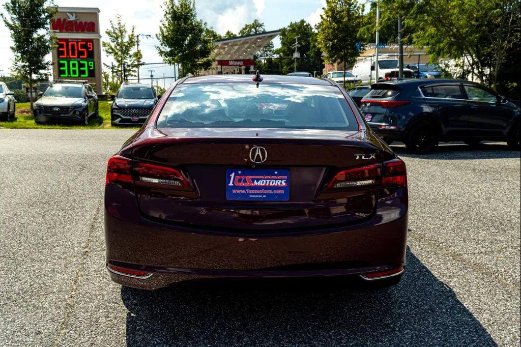 used 2015 Acura TLX car, priced at $13,800