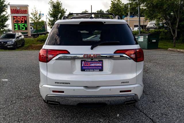 used 2017 GMC Acadia car, priced at $17,900