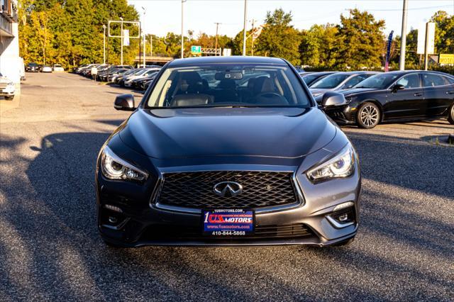 used 2022 INFINITI Q50 car, priced at $29,900