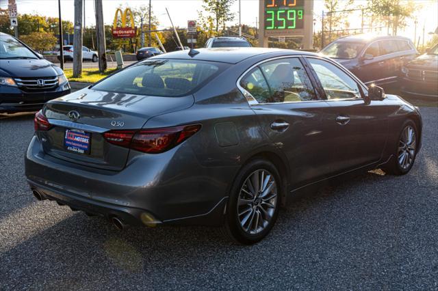 used 2022 INFINITI Q50 car, priced at $29,900