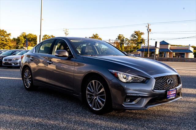 used 2022 INFINITI Q50 car, priced at $29,900