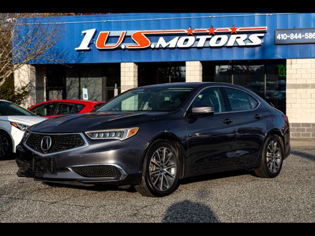 used 2020 Acura TLX car, priced at $26,900