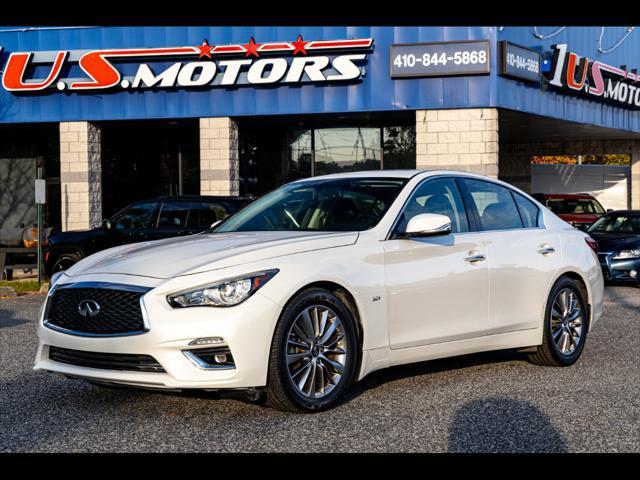 used 2018 INFINITI Q50 car, priced at $17,900