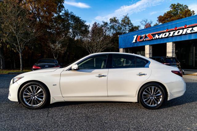 used 2018 INFINITI Q50 car, priced at $17,900