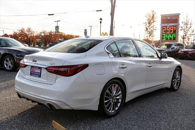 used 2018 INFINITI Q50 car, priced at $17,900