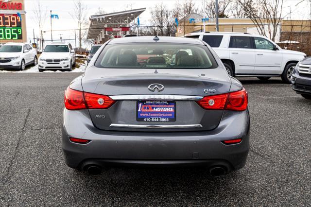 used 2016 INFINITI Q50 car, priced at $14,500