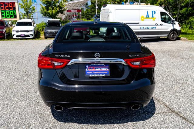 used 2018 Nissan Maxima car, priced at $17,900