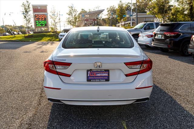 used 2021 Honda Accord car, priced at $20,500