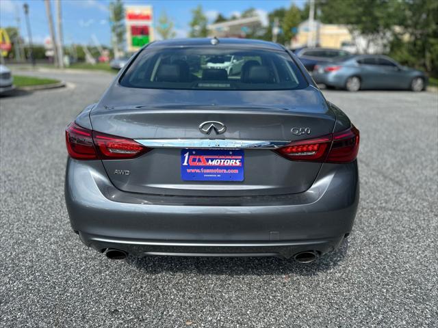 used 2021 INFINITI Q50 car, priced at $23,900