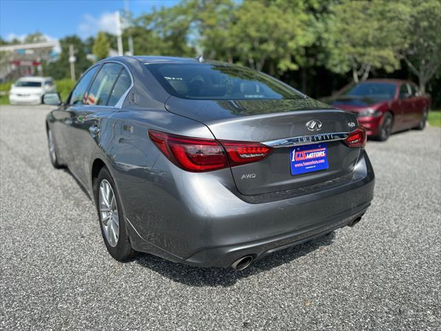 used 2021 INFINITI Q50 car, priced at $23,900