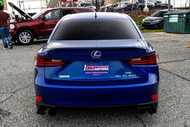 used 2016 Lexus IS 300 car, priced at $21,900