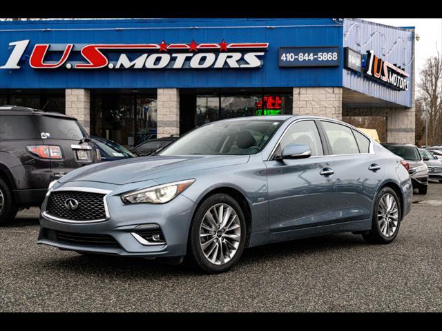 used 2019 INFINITI Q50 car, priced at $17,900