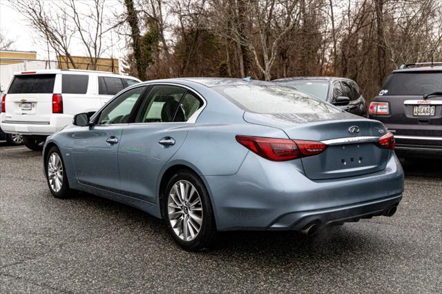 used 2019 INFINITI Q50 car, priced at $17,900