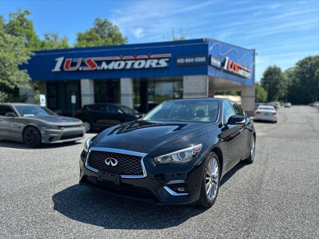 used 2021 INFINITI Q50 car, priced at $24,999