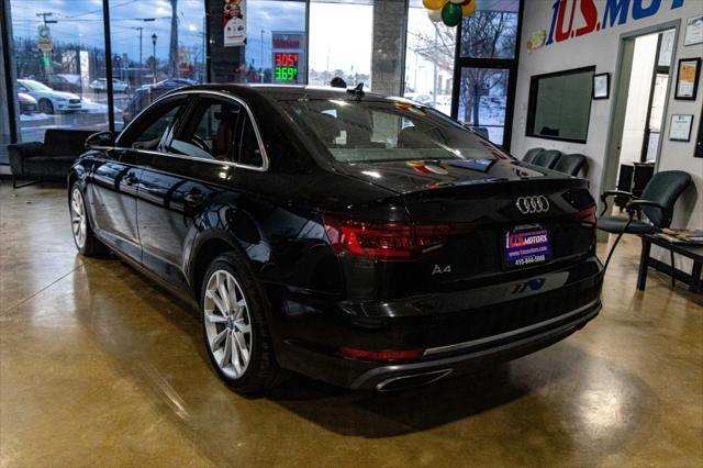 used 2019 Audi A4 car, priced at $19,900