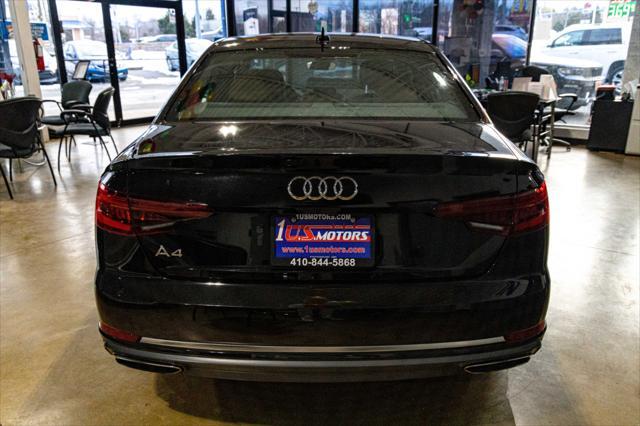 used 2019 Audi A4 car, priced at $19,900